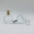 Luxury Round Empty Glass Perfume Bottle 25Ml With Atomizer
